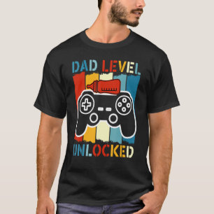 Ankündigung von Schwangerschaft Vater Level Entspe T-Shirt