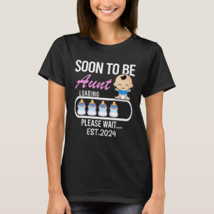 Ankündigung von Schwangerschaften bald als Familie T-Shirt