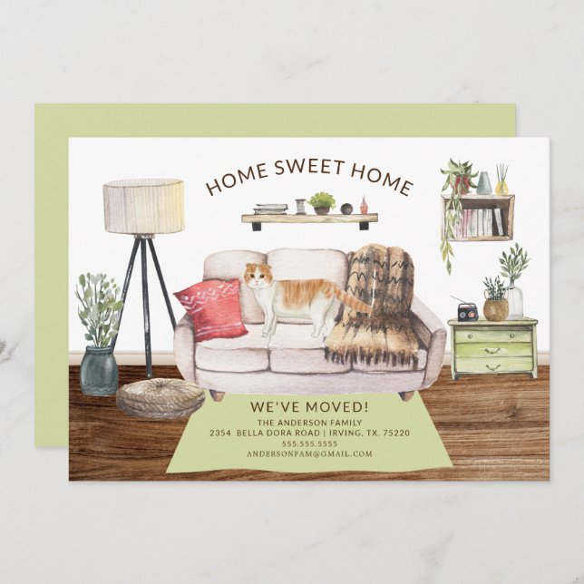 Ankündigung von Scottish Fold Cat Moving (Vorne/Hinten)