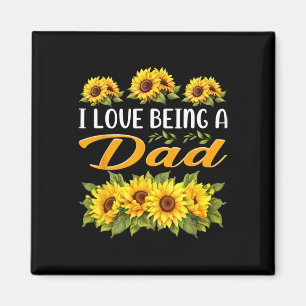 Ankündigung von Sonnenblumengeschenke für Vater Sc Magnet
