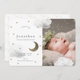 Ankündigung von Stars & Gray Clouds Foto Baby