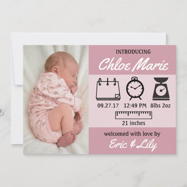 Ankündigung von Stats Baby (Vorderseite)