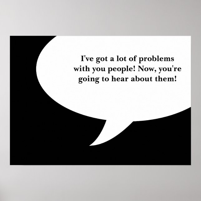 Ankündigung von Trauerfeierlichkeiten Zitat Poster (Vorne)