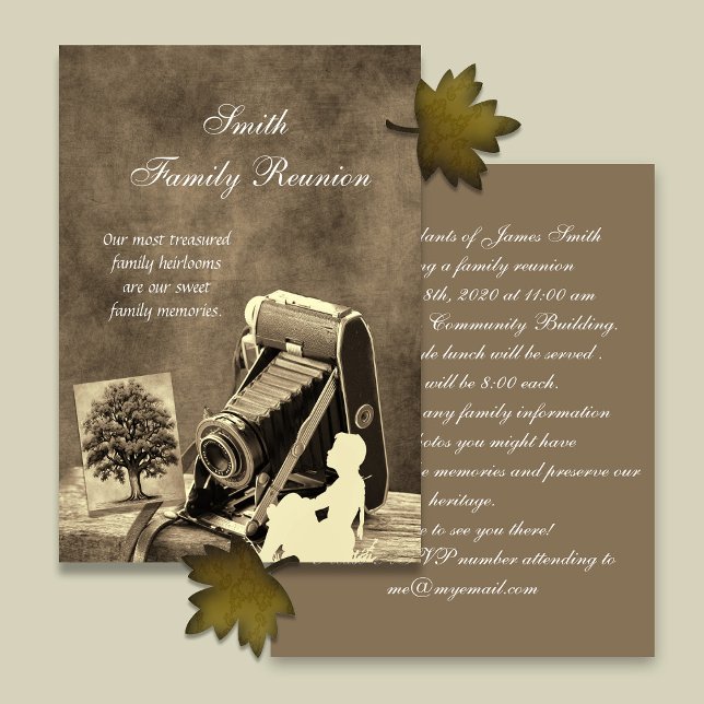 Ankündigung von Vintag Camera Wiedersehen (Von Creator hochgeladen)