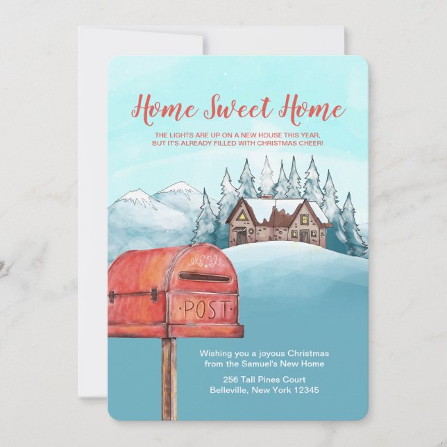 Ankündigung von Zuhause Sweet Zuhause Moving (Vorderseite)