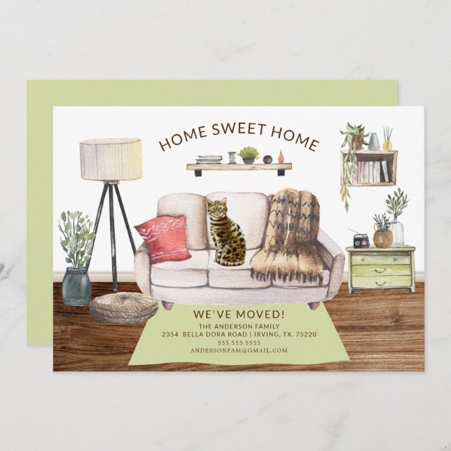 Ankündigung zum bengalischen Cat Moving (Vorne/Hinten)