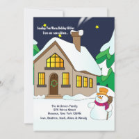 Ankündigung zum Snowman Holiday Moving