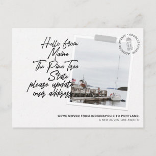 Ankündigung zum Verlegen von Staat