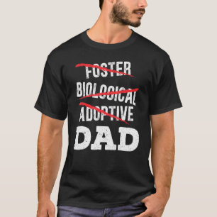 Ankündigung zur Adoption von Mens Adoptive Vater F T-Shirt