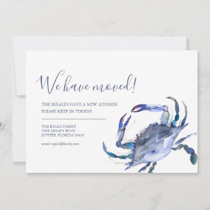 Ankündigung zur Änderung der Adresse Blue Crab Mov