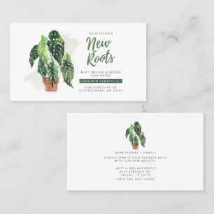 Ankündigung zur Änderung der Adresse Botanischer B