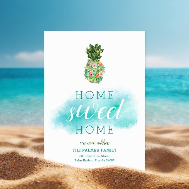 Ankündigung zur Änderung der Anschrift bei Ananas (Von Creator hochgeladen)