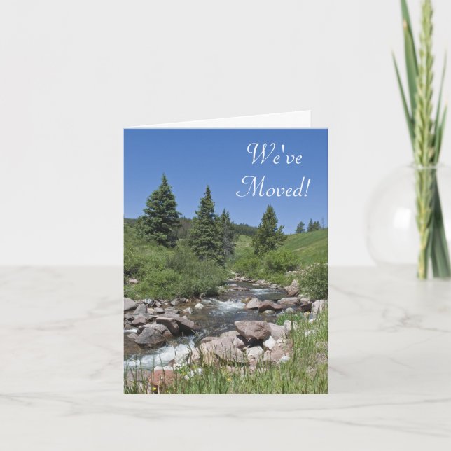 Ankündigung zur Änderung der Anschrift im Mountain (Vorderseite)