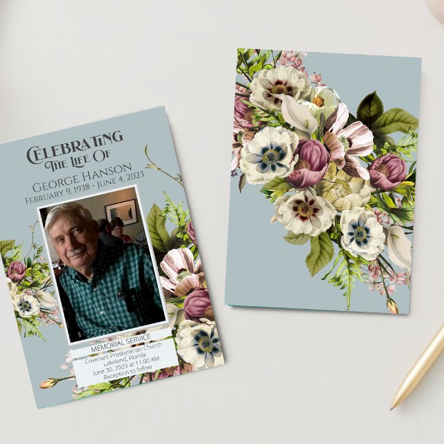 Ankündigung zur Beerdigung von Grünblumen (Von Creator hochgeladen)