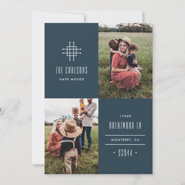 Ankündigung zur Bewegung der Grille - Blau (Vorderseite)