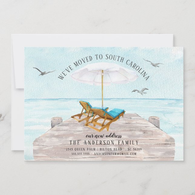 Ankündigung zur Bewegung des tropischen Meeres (Vorderseite)