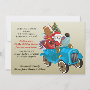 Ankündigung zur Bewegung des Weihnachtsmanns