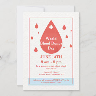 Ankündigung zur Blutspende