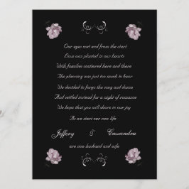 Ankündigung zur Einführung von Pale Pink Roses