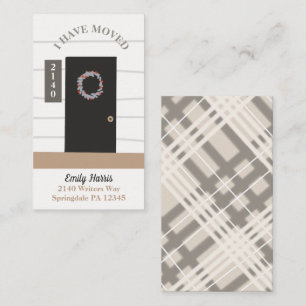 Ankündigung zur Illustrierten Türverschiebung Begleitkarte