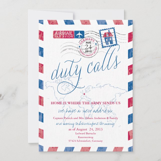 Ankündigung zur militärischen Mobilität der antike (Vorderseite)