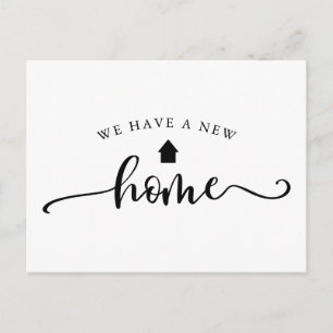 Ankündigung zur Minimalistischen Kalligraphie Postkarte