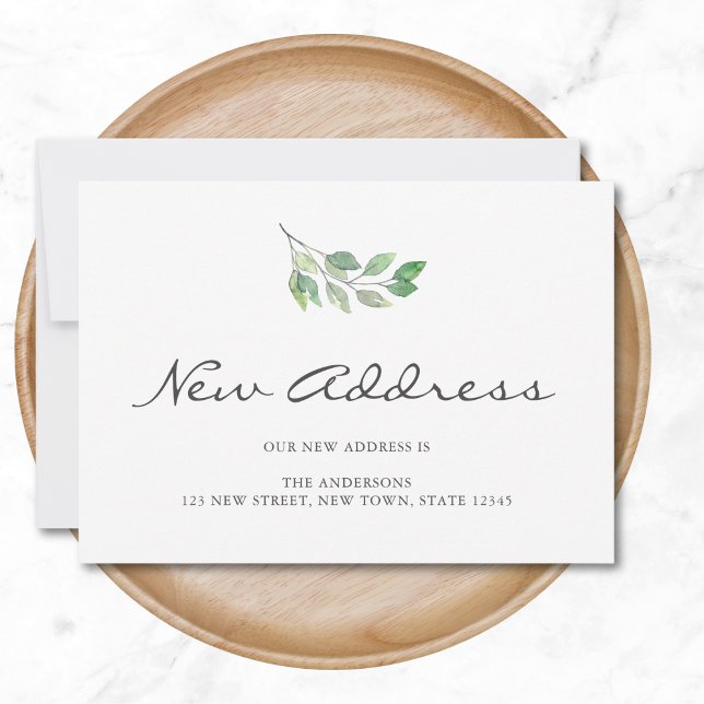 Ankündigung zur Minimalistischen neuen Adressenver (Von Creator hochgeladen)