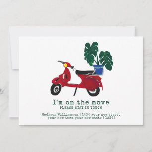 Ankündigung zur niedlichen Bewegung Neue Adresse