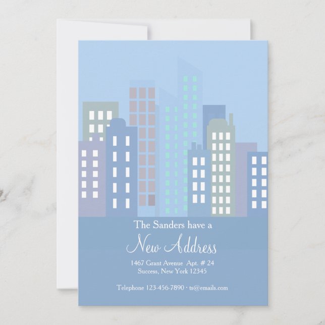 Ankündigung zur Stadtansicht (Vorderseite)