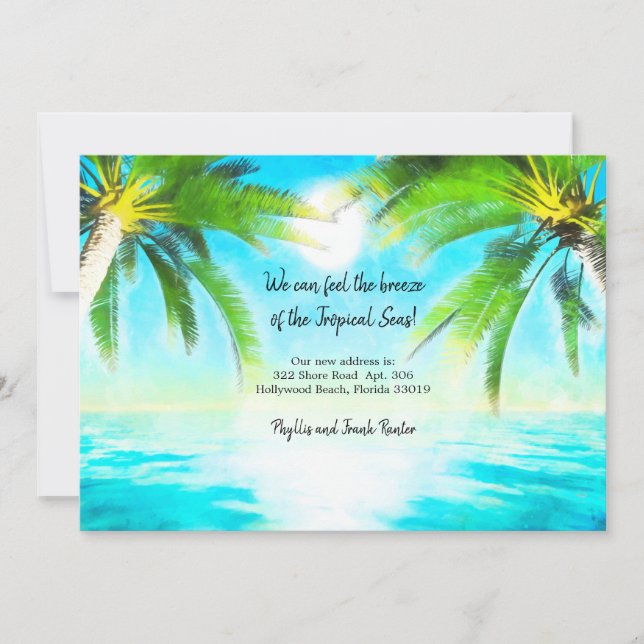 Ankündigung zur Tropenbrise (Vorderseite)