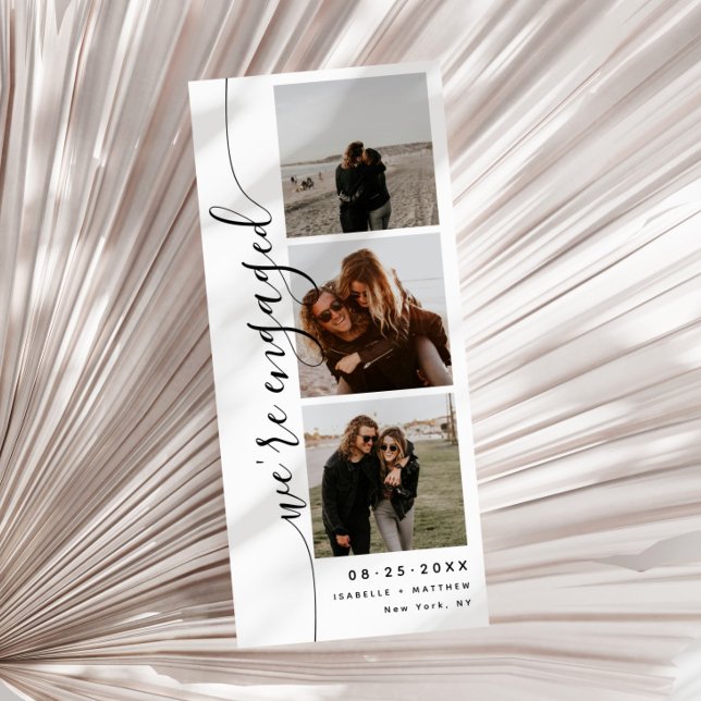 Ankündigung zur Verlobung des vertikalen Fotos Str (Von Creator hochgeladen)