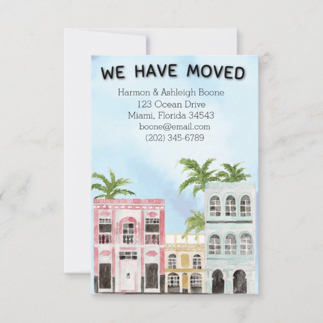 Ankündigung zur Verschiebung des tropischen Stando (Vorderseite)