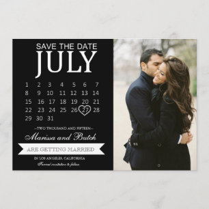 Ankündigungen Save the Date von Terminen   Hochzei