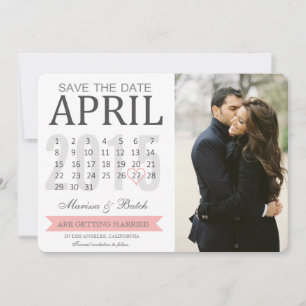 Ankündigungen Save the Date von Terminen Hochzei