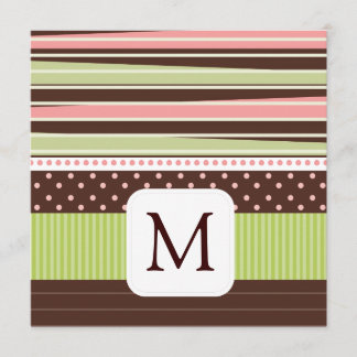 Ankündigungen von Monogram Baby Foto