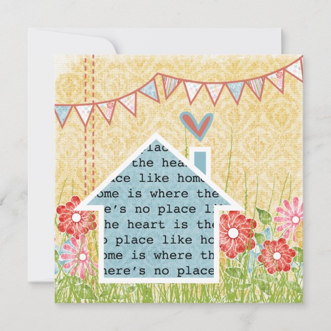 Ankündigungen zum Umzug unseres Ortes (Vorderseite)