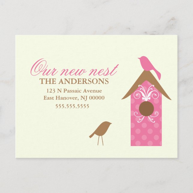 Ankündigungen zum Vogelnest (Vorderseite)