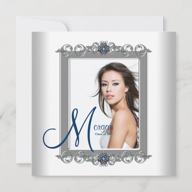 Ankündigungen zur aquamarinen Blauen Foto-Abstufun (Vorderseite)