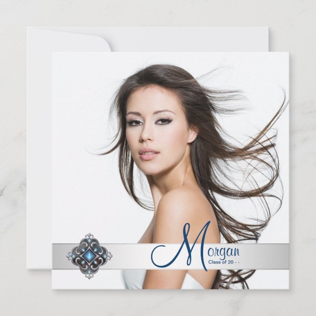 Ankündigungen zur aquamarinen Blauen Foto-Abstufun (Vorderseite)