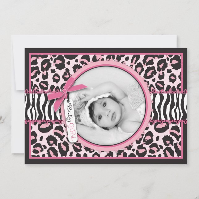 Ankündigungskarte "Wild Things" Einladung (Vorderseite)