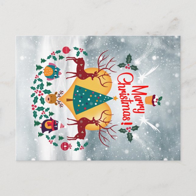 Ankündigungspostkarte (Vorderseite)