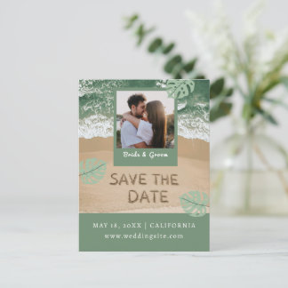 Ankündigungspostkarte