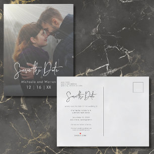 ANKÜNDIGUNGSPOSTKARTE