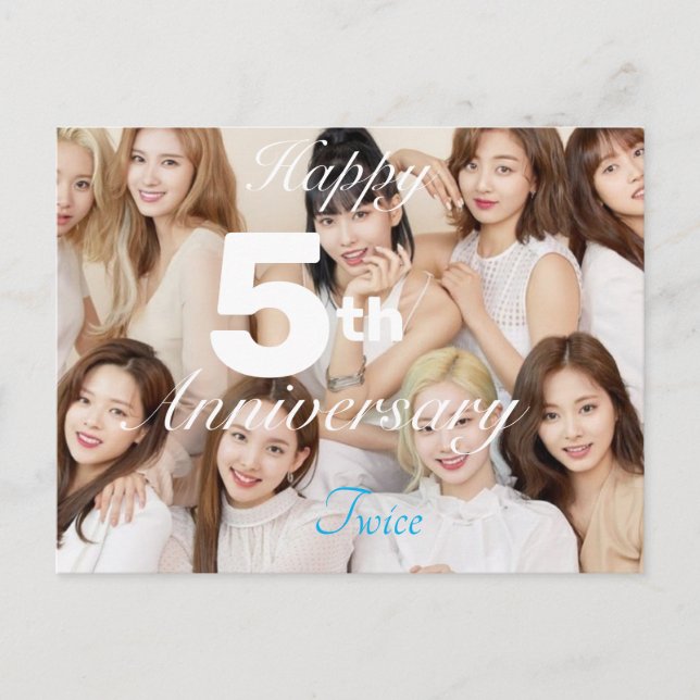 Ankündigungspostkarte (Vorderseite)