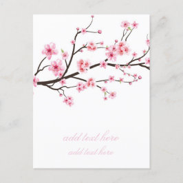 Ankündigungspostkarte: SAKURA BLOSSOMS Ankündigungspostkarte