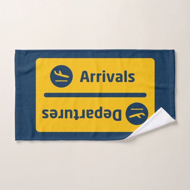 Ankunft/Abfahrt Handtuch (Handtuch)