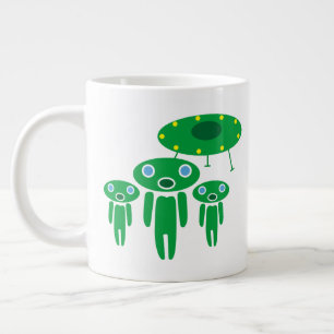 Ankunft der Außerirdischen Jumbo-Tasse