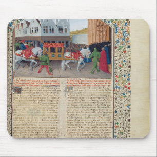 Ankunft des Kaisers Charles IV Mousepad