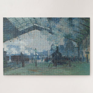 Ankunft des Zuges aus der Normandie, Bahnhof Saint Puzzle