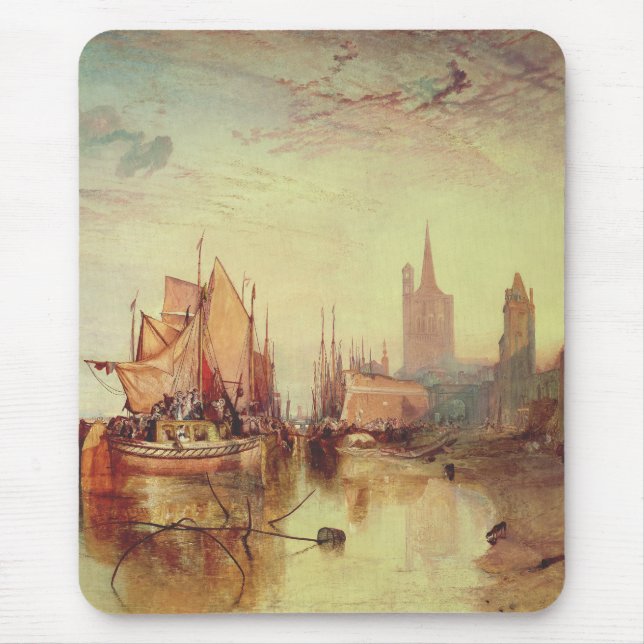 Ankunft eines Packet Boats durch Joseph Turner Mousepad (Vorne)